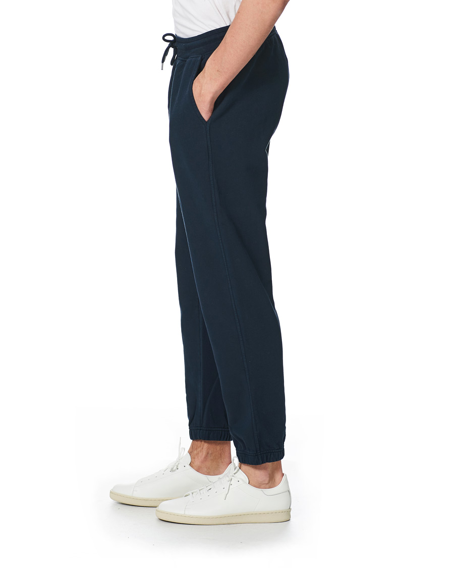 Men | Trousers | Colorful Standard | Classic Organic Sweatpants Navy Blue