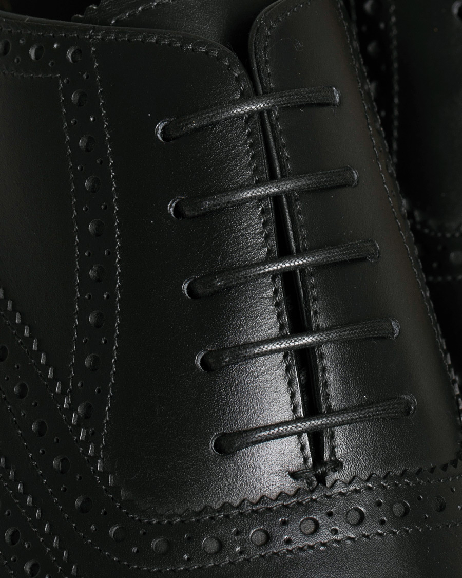 Men | Shoe Care | Saphir Medaille d'Or | Shoe Laces Thin Waxed 75cm Black