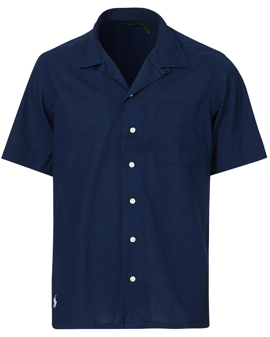 Men | Shirts | Polo Ralph Lauren | Classic Fit Short Sleeve Shirt Newport Navy