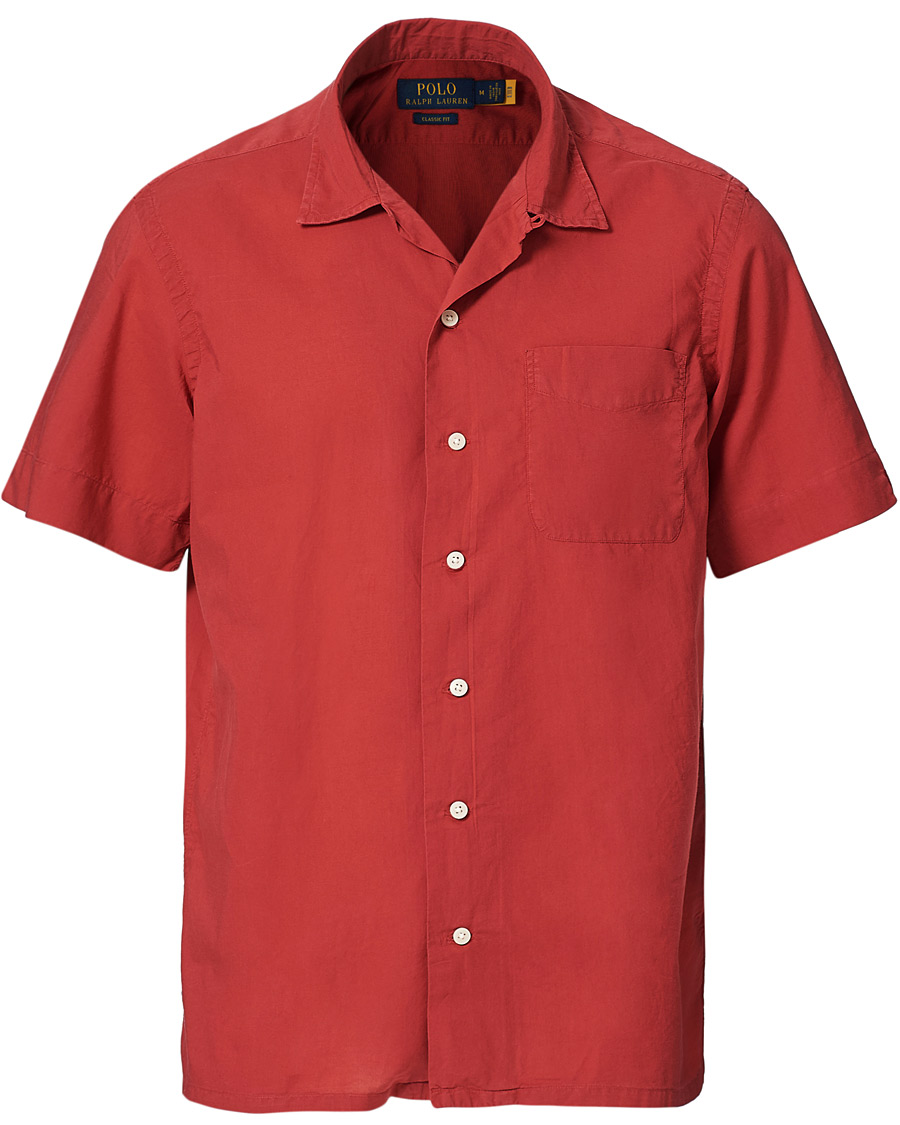 Men | Shirts | Polo Ralph Lauren | Classic Fit Short Sleeve Shirt Chili Pepper