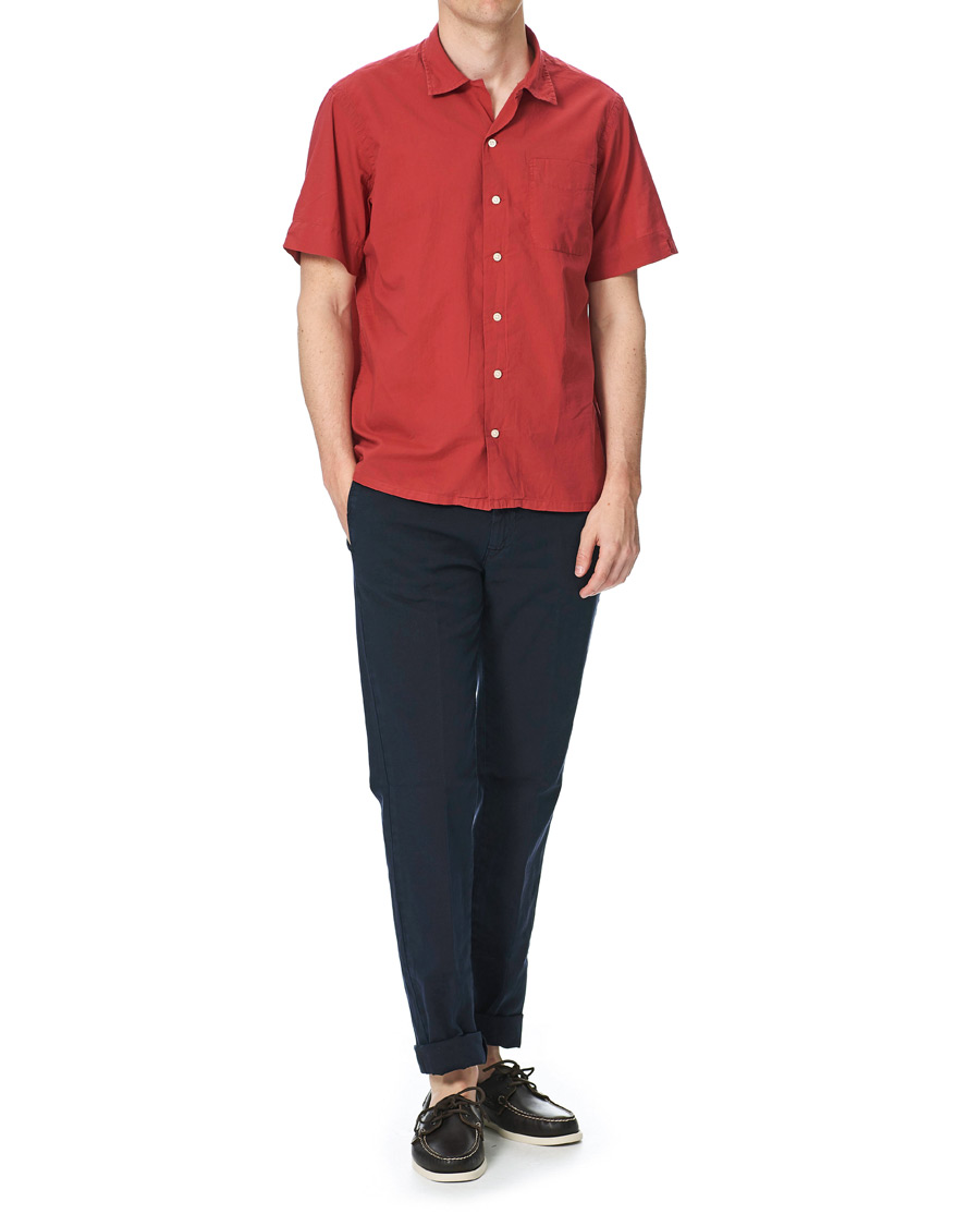 Men | Shirts | Polo Ralph Lauren | Classic Fit Short Sleeve Shirt Chili Pepper