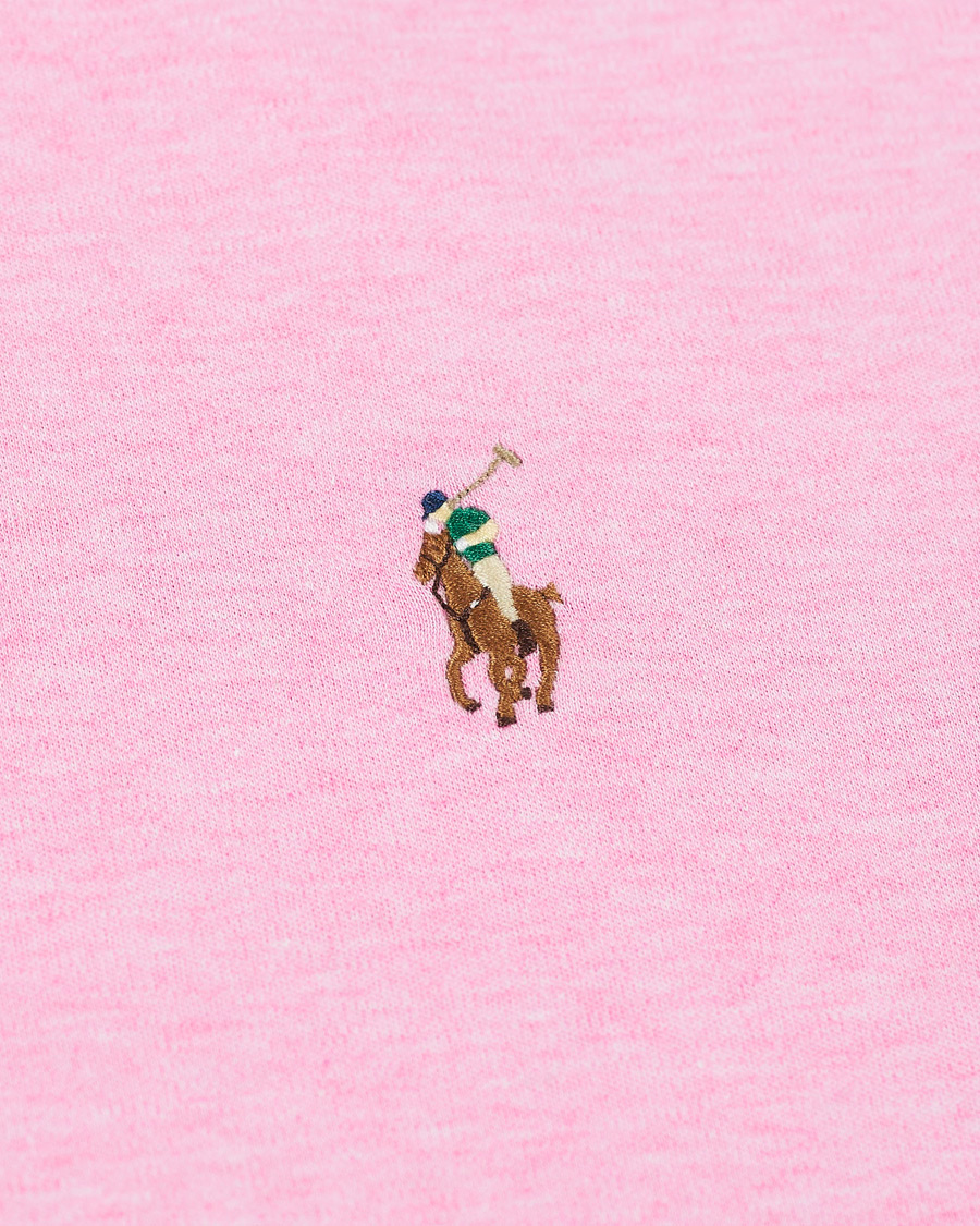 Men | Polo Shirts | Polo Ralph Lauren | Custom Slim Fit Interlock Polo Hampton Pink Heather