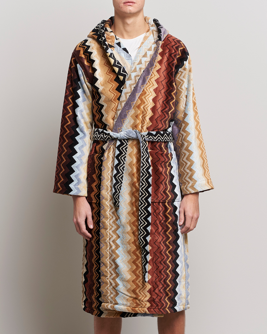 Men | Pyjamas & Robes | Missoni Home | Giacomo Bathrobe Multicolor