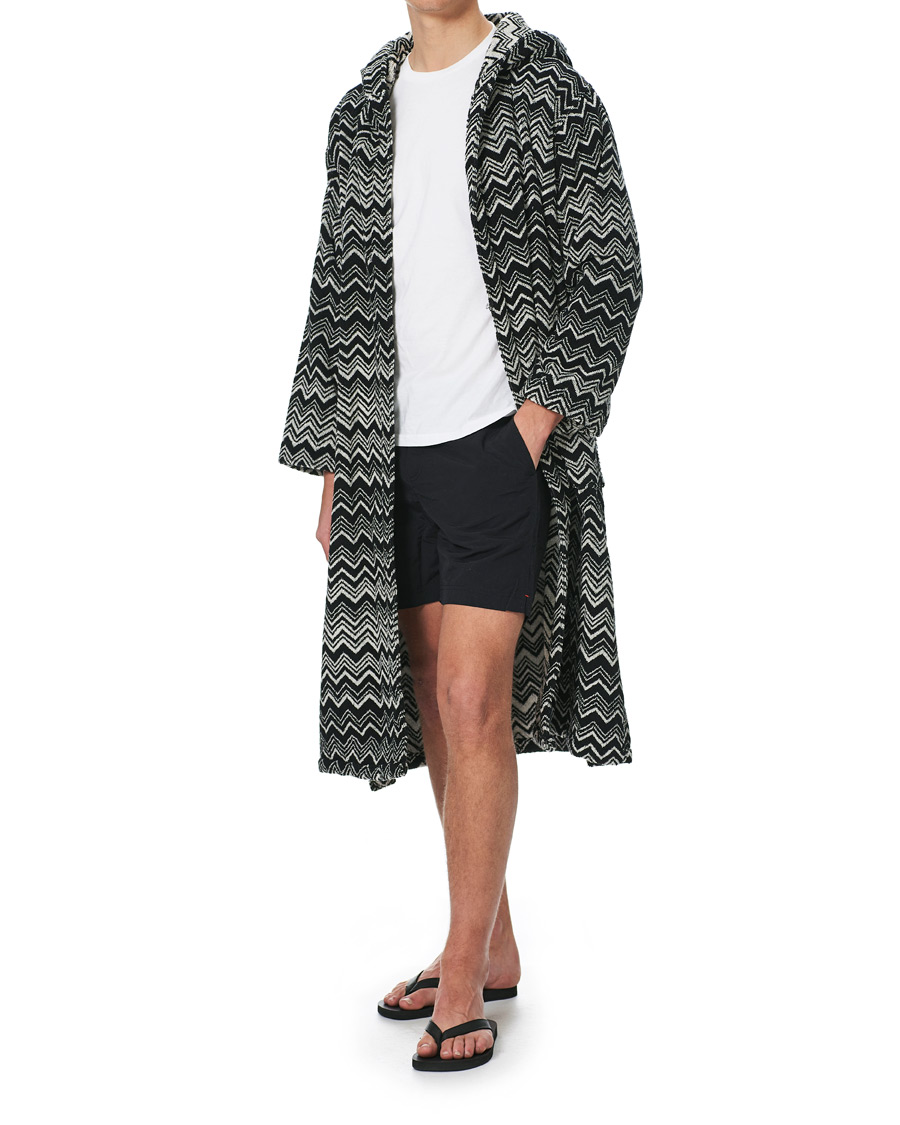 Men | | Missoni Home | Keith Bathrobe Black/White