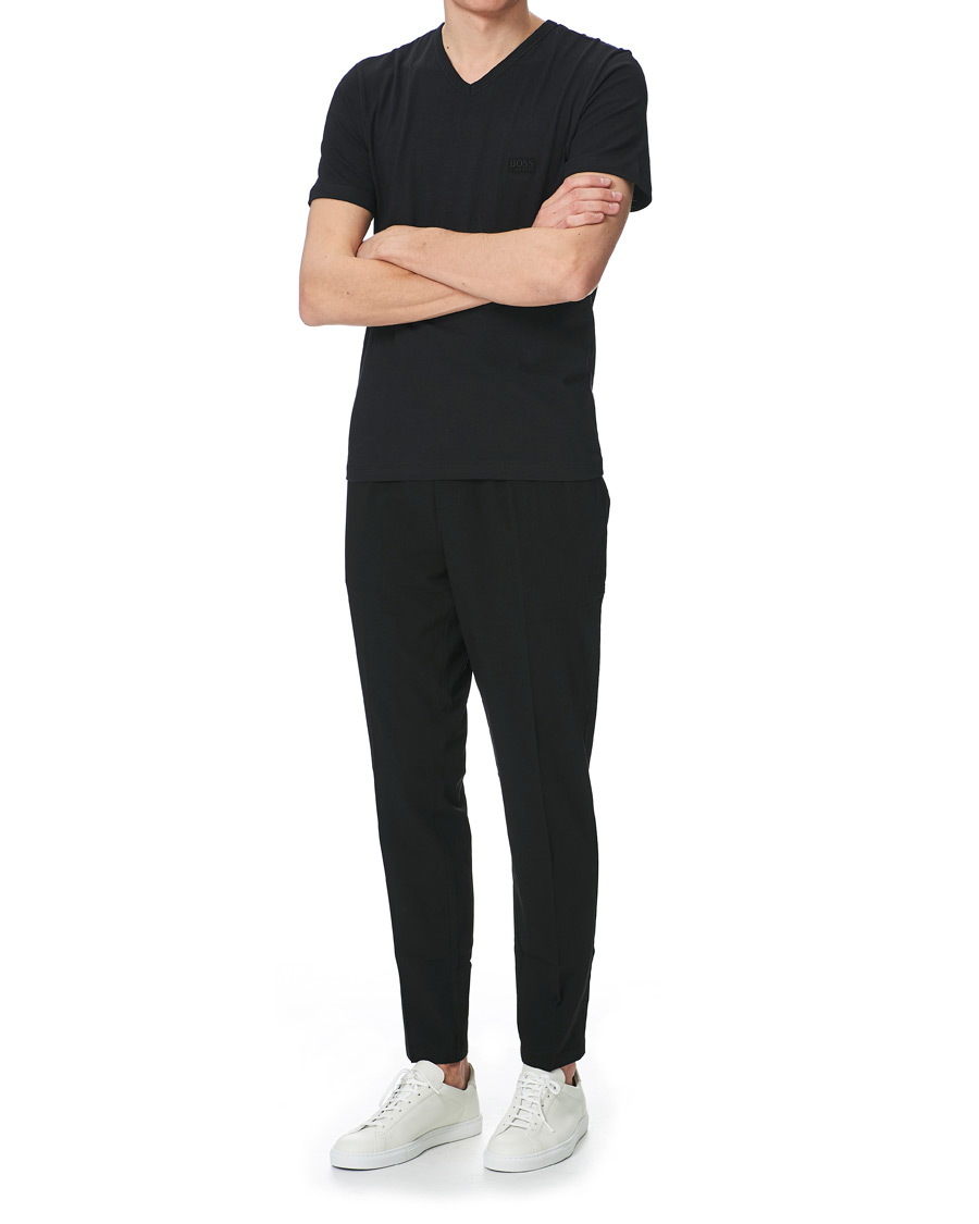 Men | T-Shirts | BOSS BLACK | BOSS 3-Pack V-Neck T-Shirt Black/Grey/White