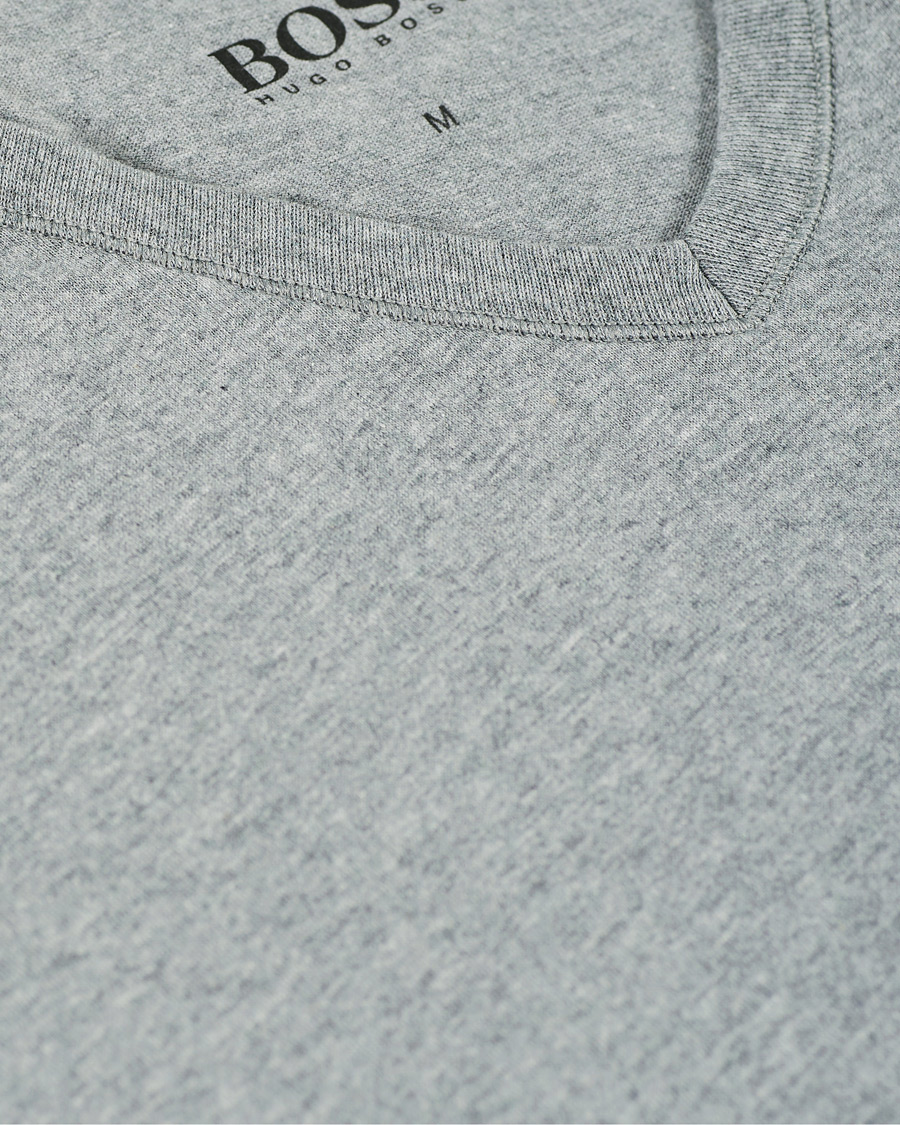 Men | T-Shirts | BOSS BLACK | BOSS 3-Pack V-Neck T-Shirt Black/Grey/White