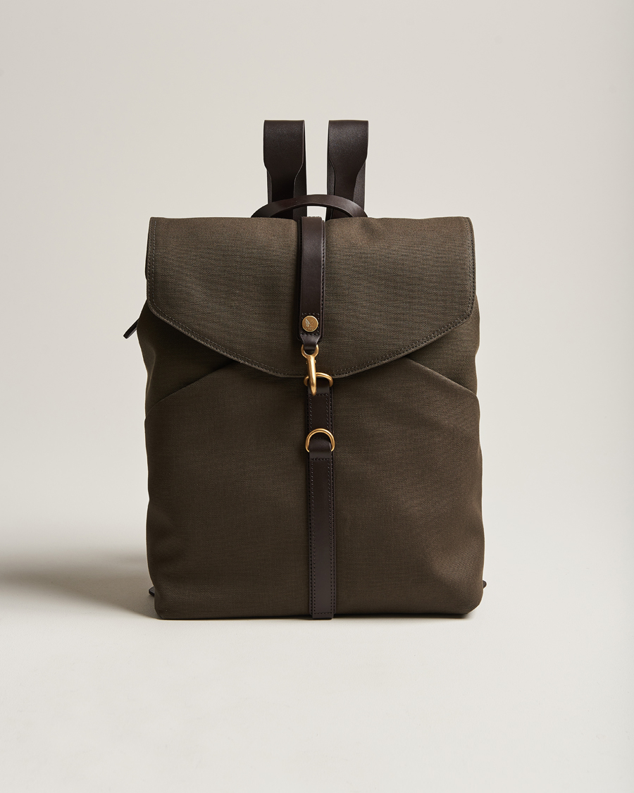 Men | Bags | Mismo | M/S Rucksack Army/Dark Brown