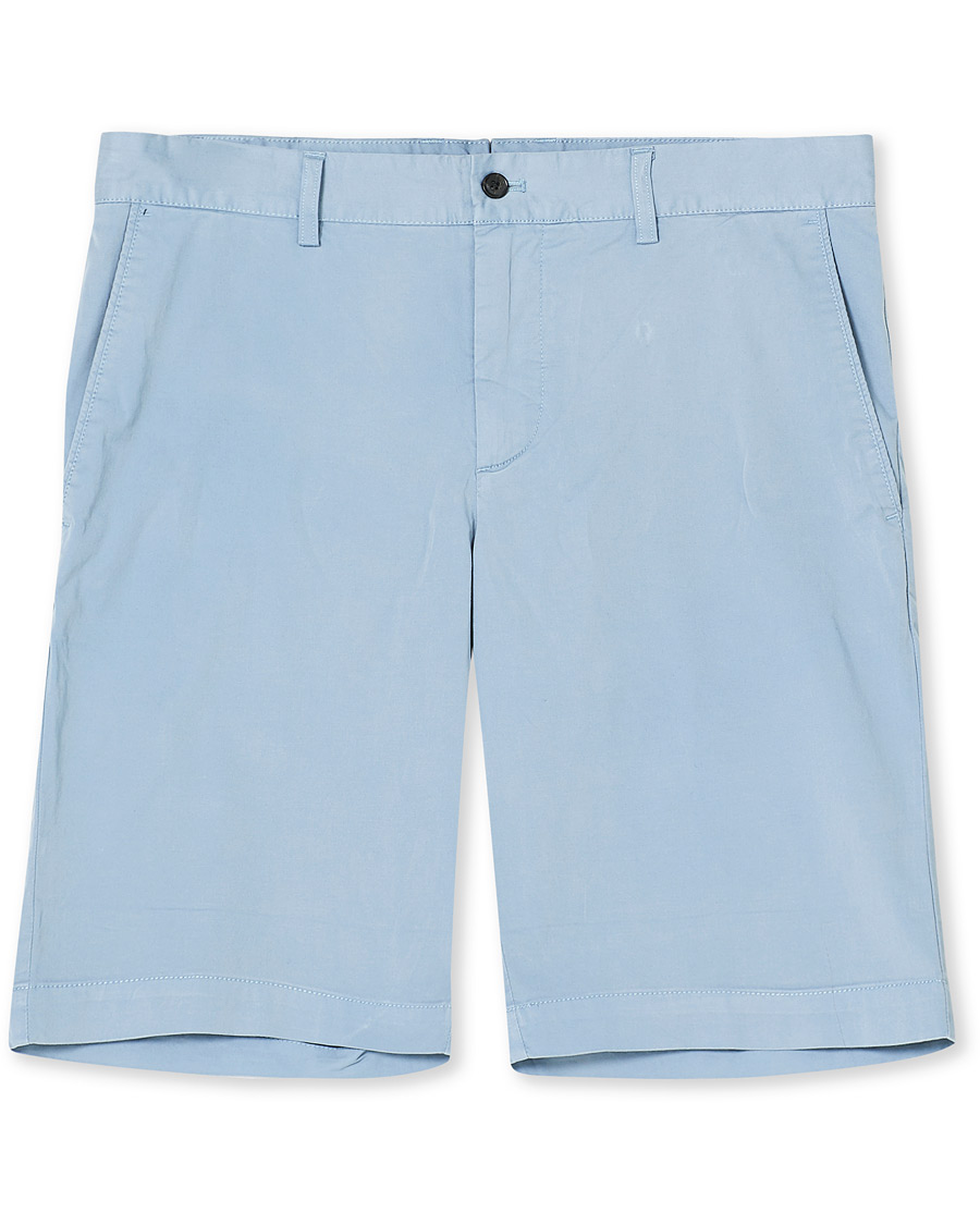 Men | Shorts | J.Lindeberg | Nathan Super Satin Shorts Steel Blue