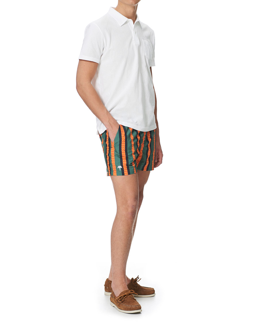 Men | Swimwear | OAS | Printed Swim Shorts Arrow