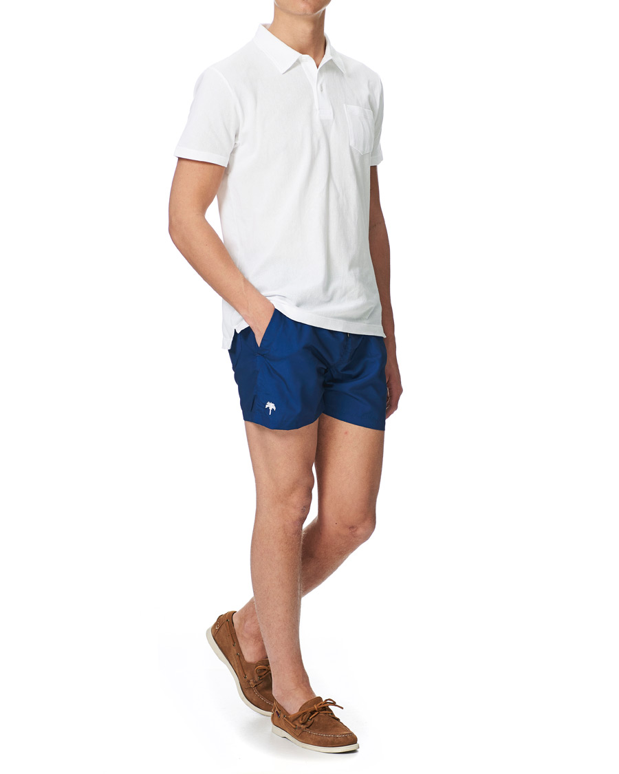 Men | Swimwear | OAS | Plain Swim Shorts Dark Blue