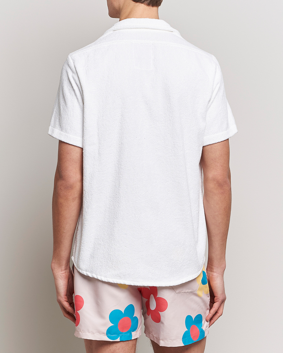 Men | Shirts | OAS | Terry Cuba Short Sleeve Shirt White
