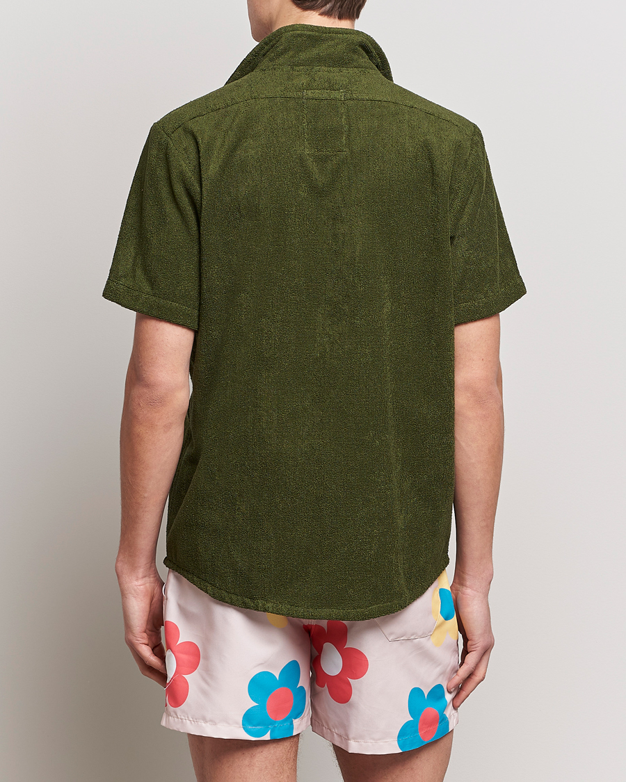 Men | Shirts | OAS | Terry Cuba Short Sleeve Shirt Army