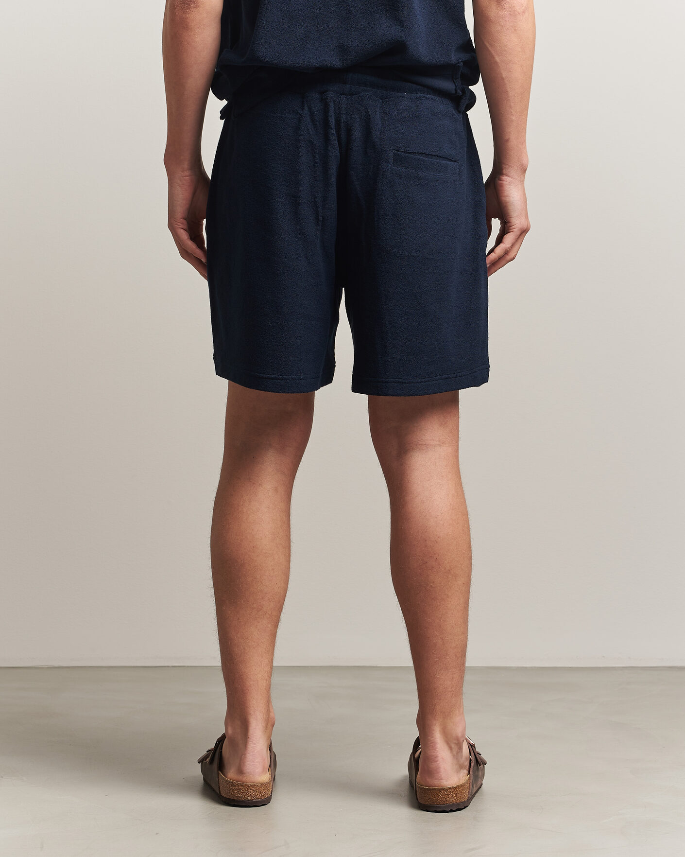 Men | Shorts | OAS | Terry Shorts Navy