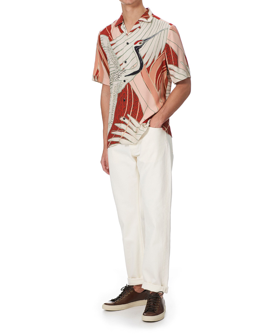 Men | Shirts | HUGO | Efab Printed Camp Collar Short Sleeve Shirt Multi