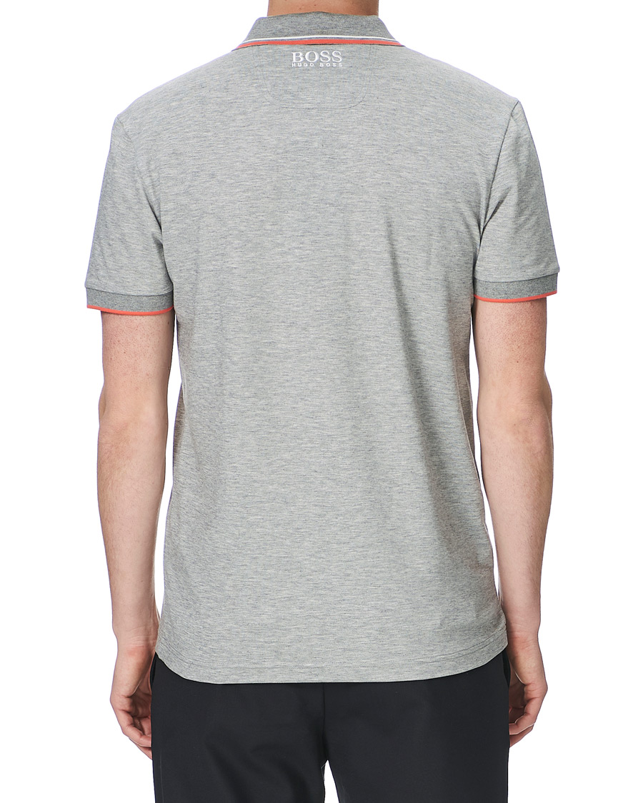 Men | Polo Shirts | BOSS GREEN | BOSS Athleisure Paddy Pro Polo Medium Grey
