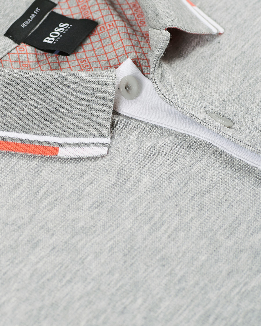 Men | Polo Shirts | BOSS GREEN | BOSS Athleisure Paddy Pro Polo Medium Grey