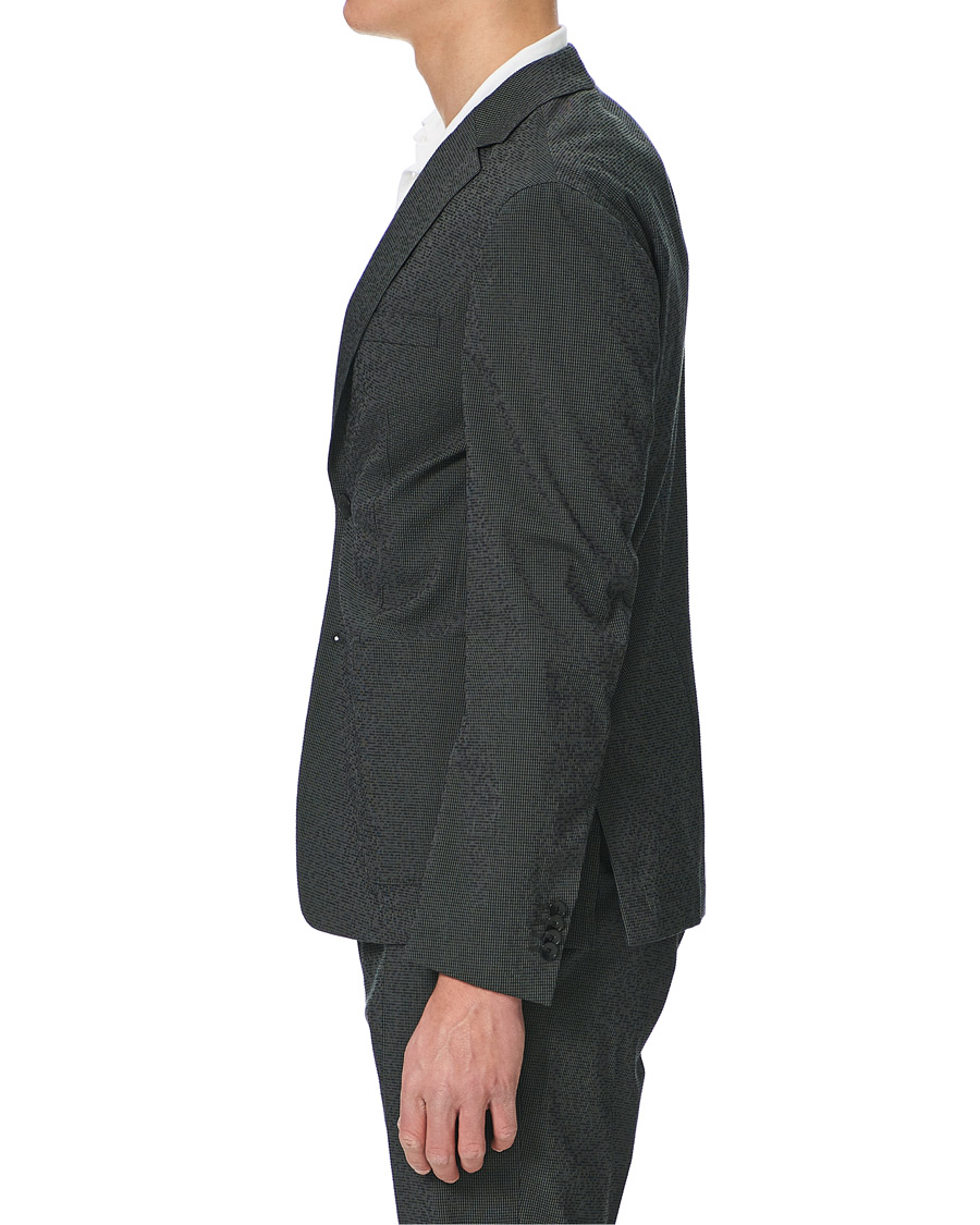 Men | Blazers | BOSS BLACK | BOSS Nolvay Seersucker Patch Pocket Blazer Dark Green