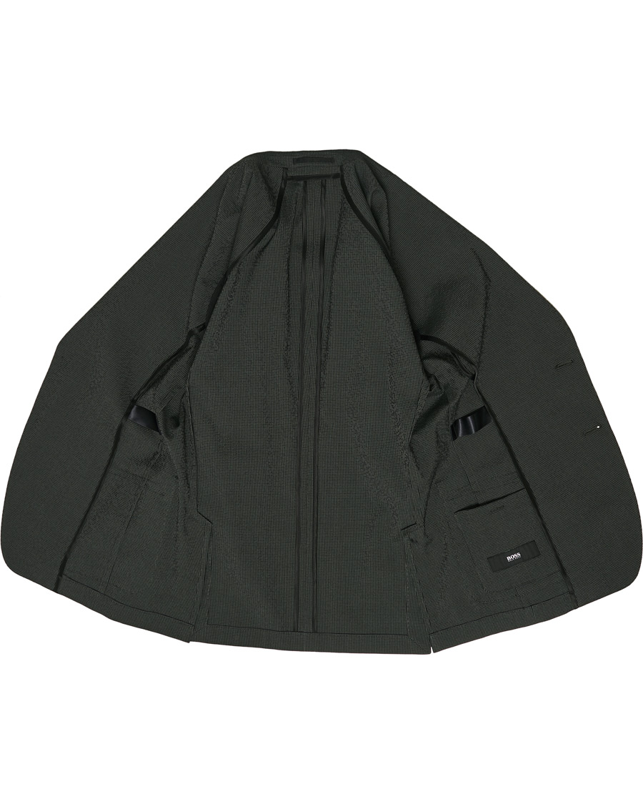 Men | Blazers | BOSS BLACK | BOSS Nolvay Seersucker Patch Pocket Blazer Dark Green