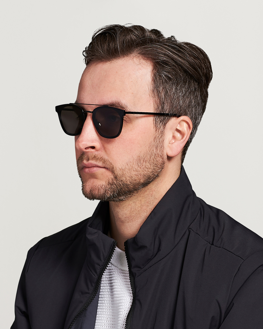 Men | Sunglasses | Saint Laurent | SL 28 Sunglasses Black/Grey