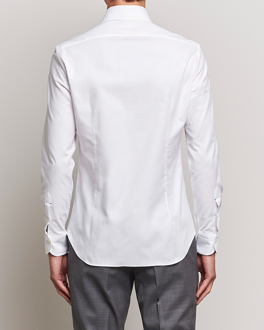Men | Shirts | Mazzarelli | Soft Oxford Button Down Shirt White