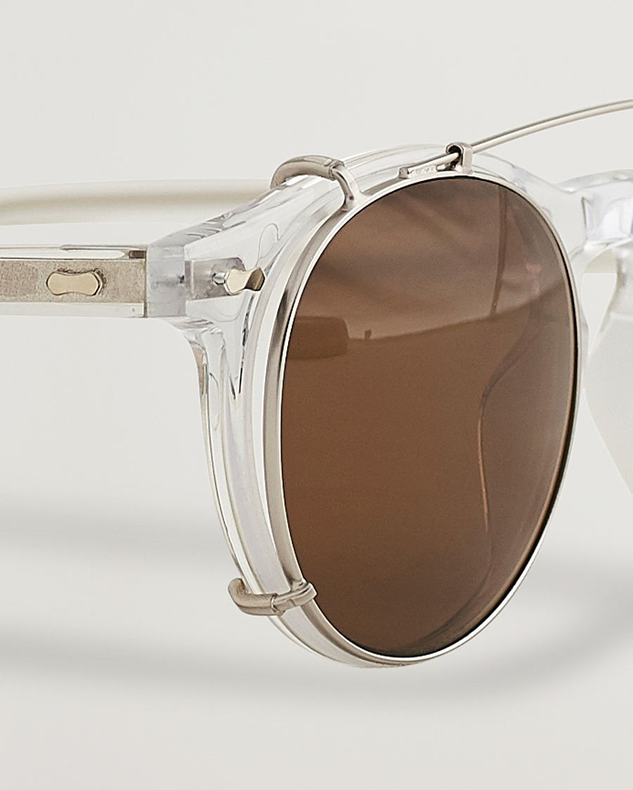 Men | Sunglasses | TBD Eyewear | Clip-ons Silver/Tobacco