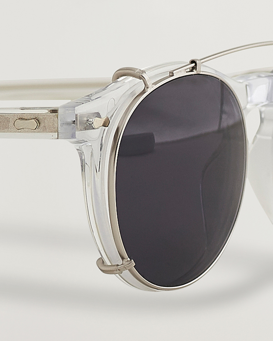 Men | Sunglasses | TBD Eyewear | Clip-ons Silver/Gradient Grey