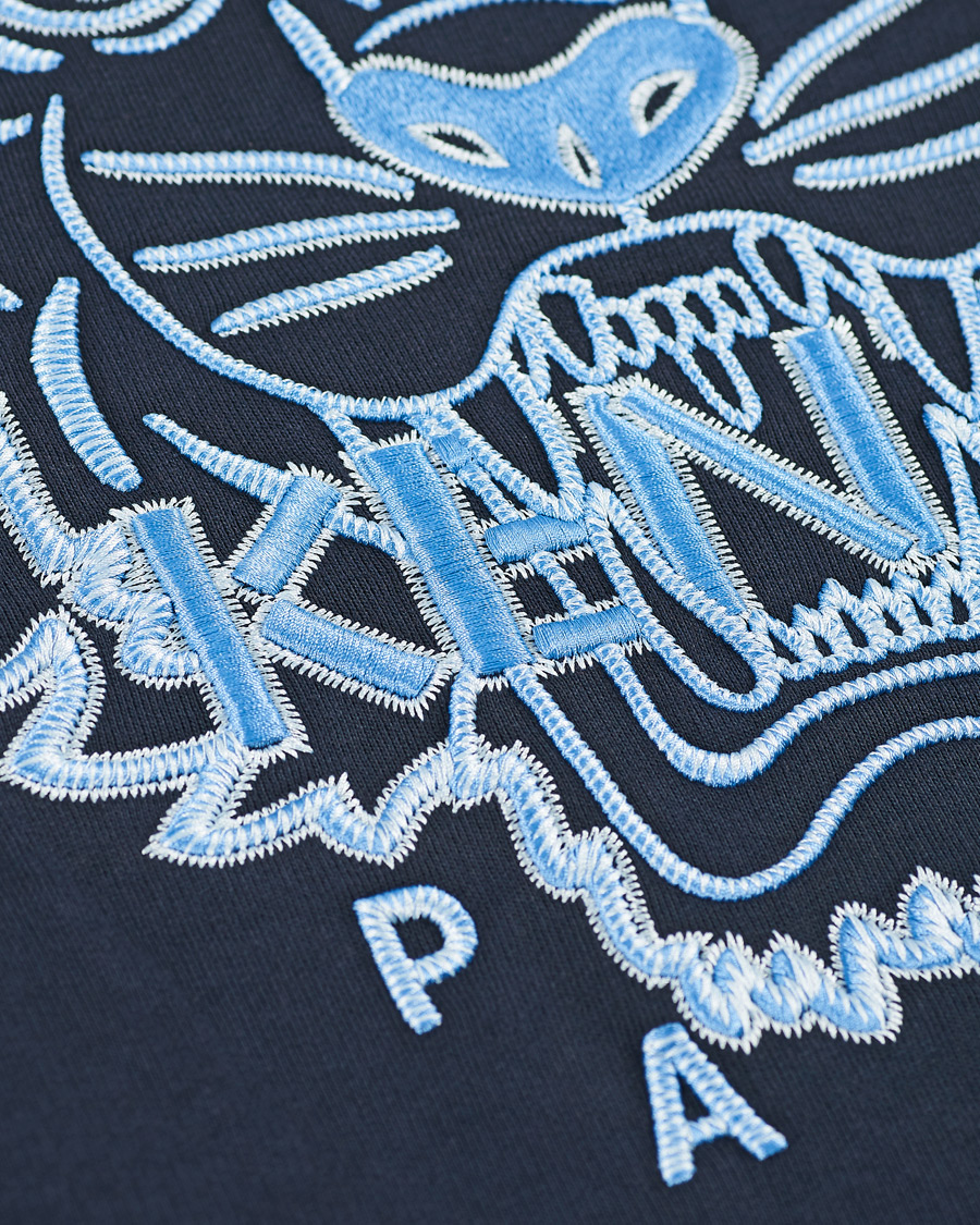 Men | Sweaters & Knitwear | KENZO | Icon Tiger Sweatshirt Navy