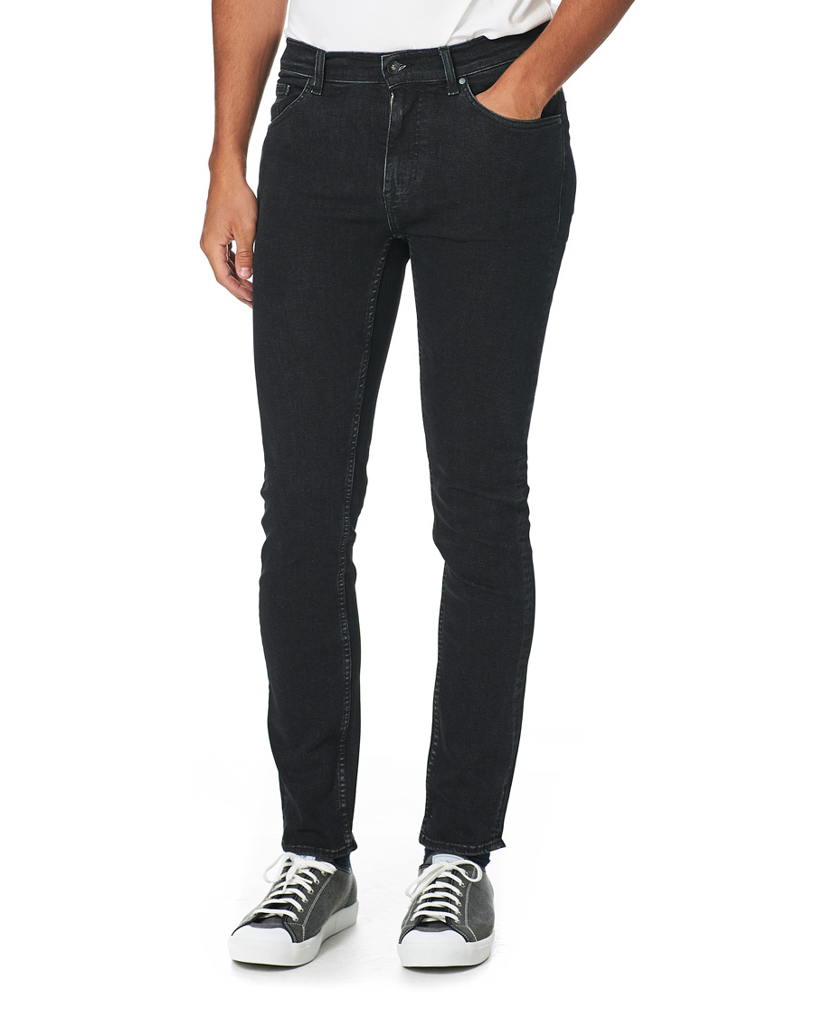 Men | Jeans | Tiger of Sweden | Leon Superstretch Jeans Black Lead