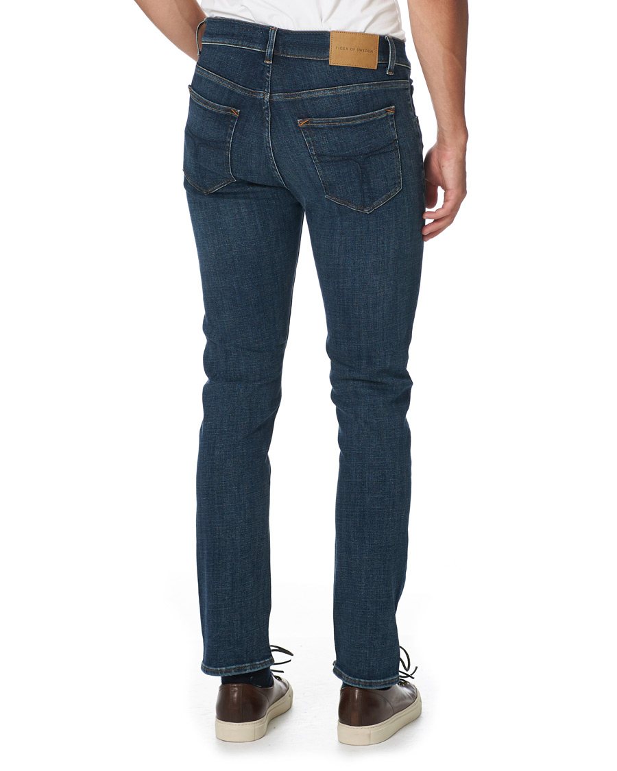 Men | Jeans | Tiger of Sweden | Leon Hawk Eye Superstretch Jeans Royal Blue