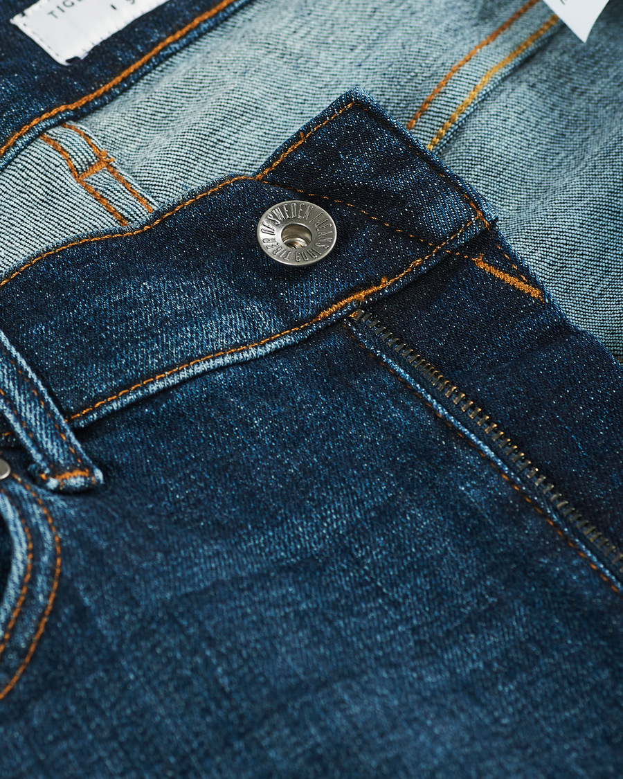 Men | Jeans | Tiger of Sweden | Leon Hawk Eye Superstretch Jeans Royal Blue