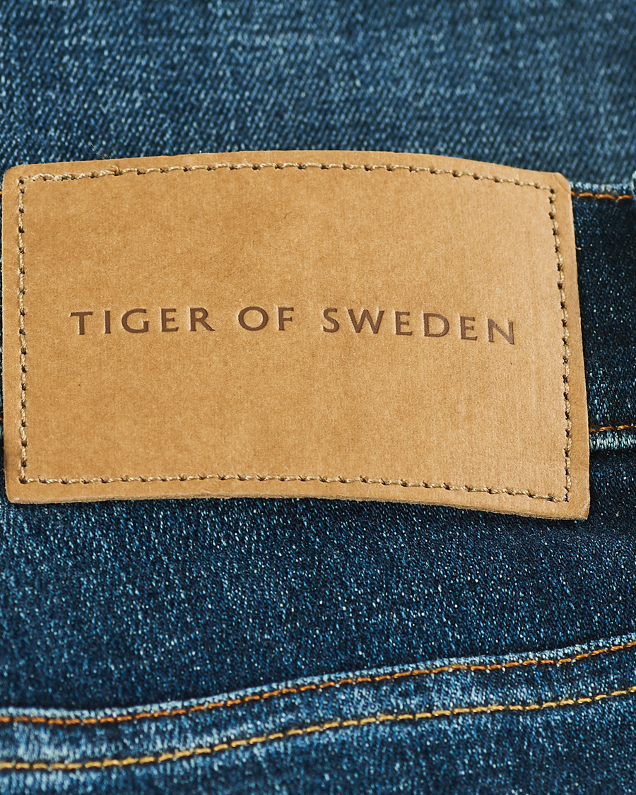 Men | Jeans | Tiger of Sweden | Leon Hawk Eye Superstretch Jeans Royal Blue