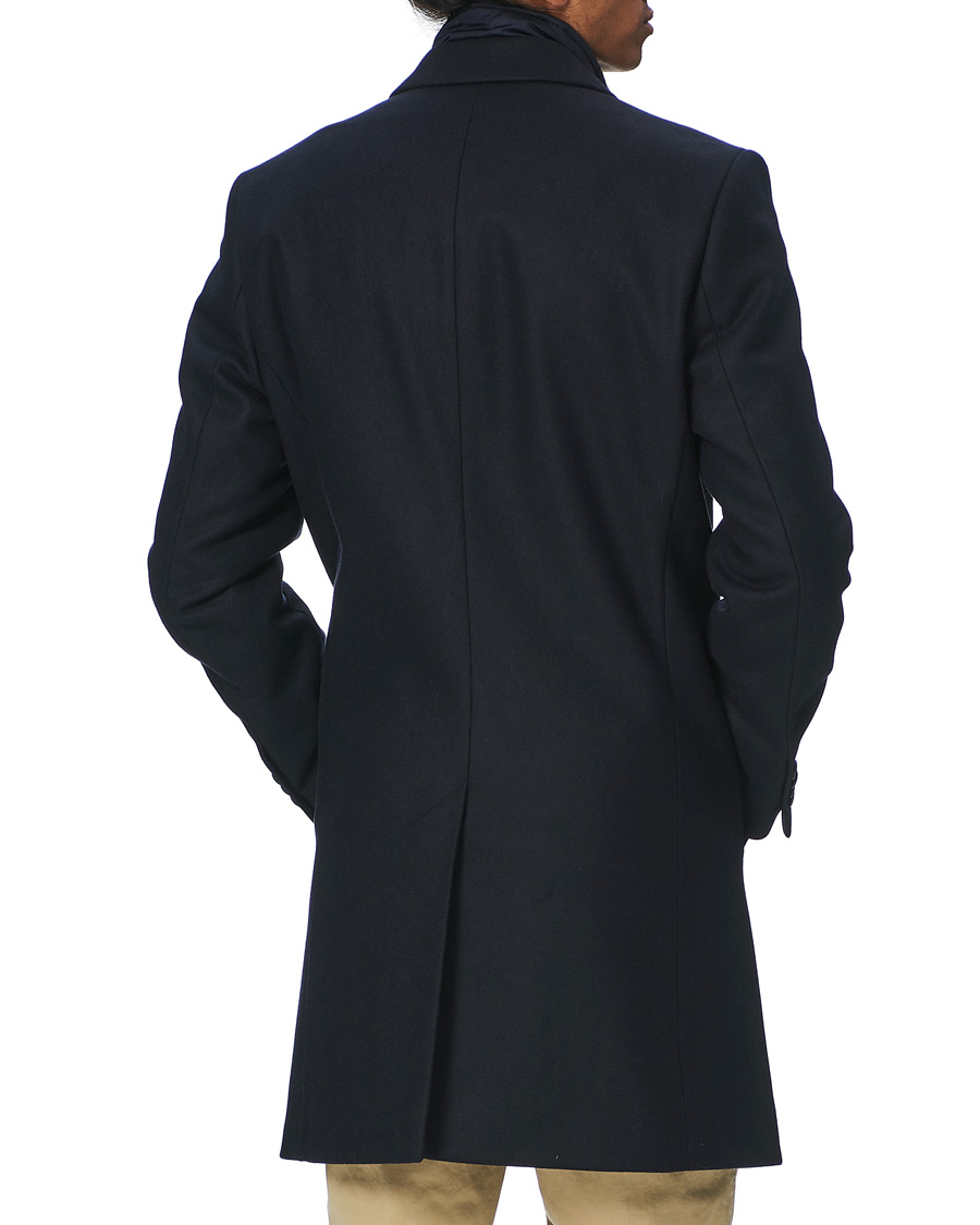 Men | Coats & Jackets | Tiger of Sweden | Netley Wool Coat Navy
