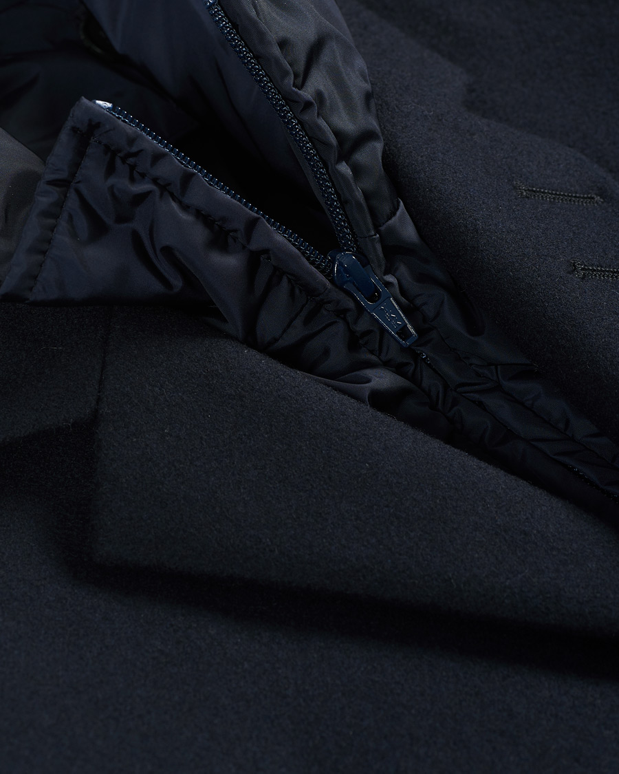 Men | Coats & Jackets | Tiger of Sweden | Netley Wool Coat Navy