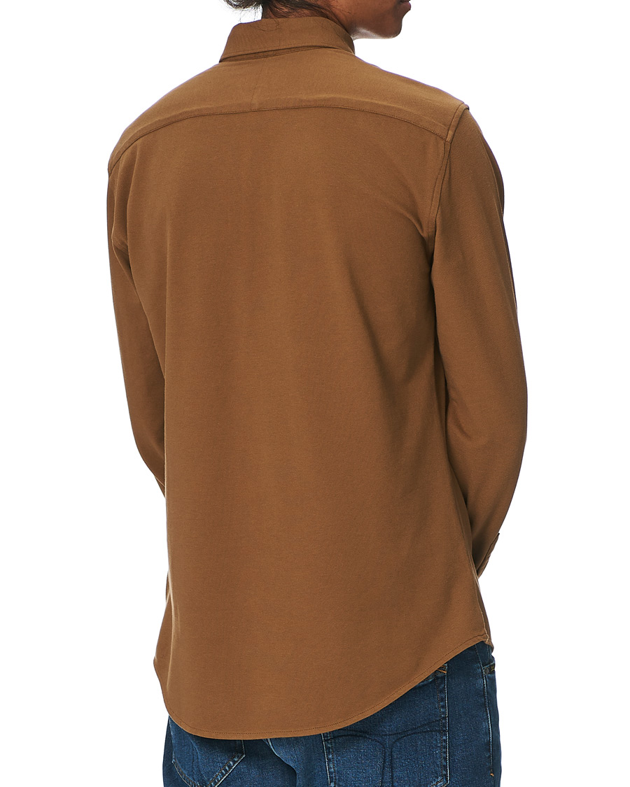Men | Shirts | Tiger of Sweden | Fenald Piquet Shirt Toasted Coconut