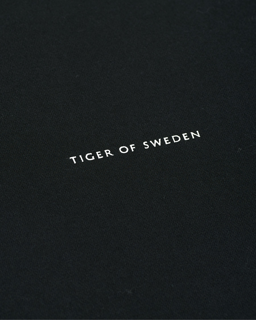 Men | Sweaters & Knitwear | Tiger of Sweden | Emerson Cotton Sweatshirt Black