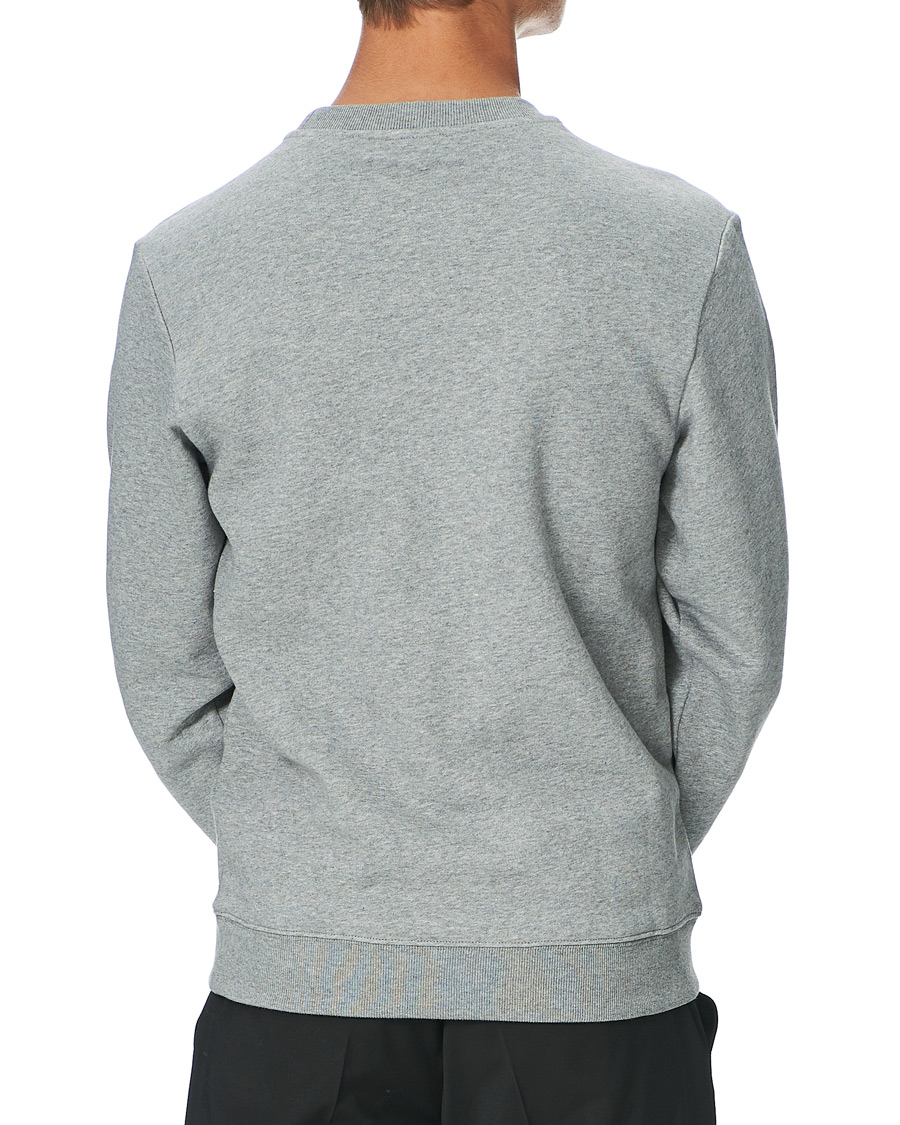 Men | Sweaters & Knitwear | Tiger of Sweden | Emerson Cotton Sweatshirt Mid Grey Mel