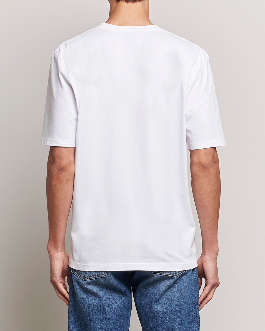 Men | T-Shirts | Tiger of Sweden | Pro Cotton Logo Tee Bright White