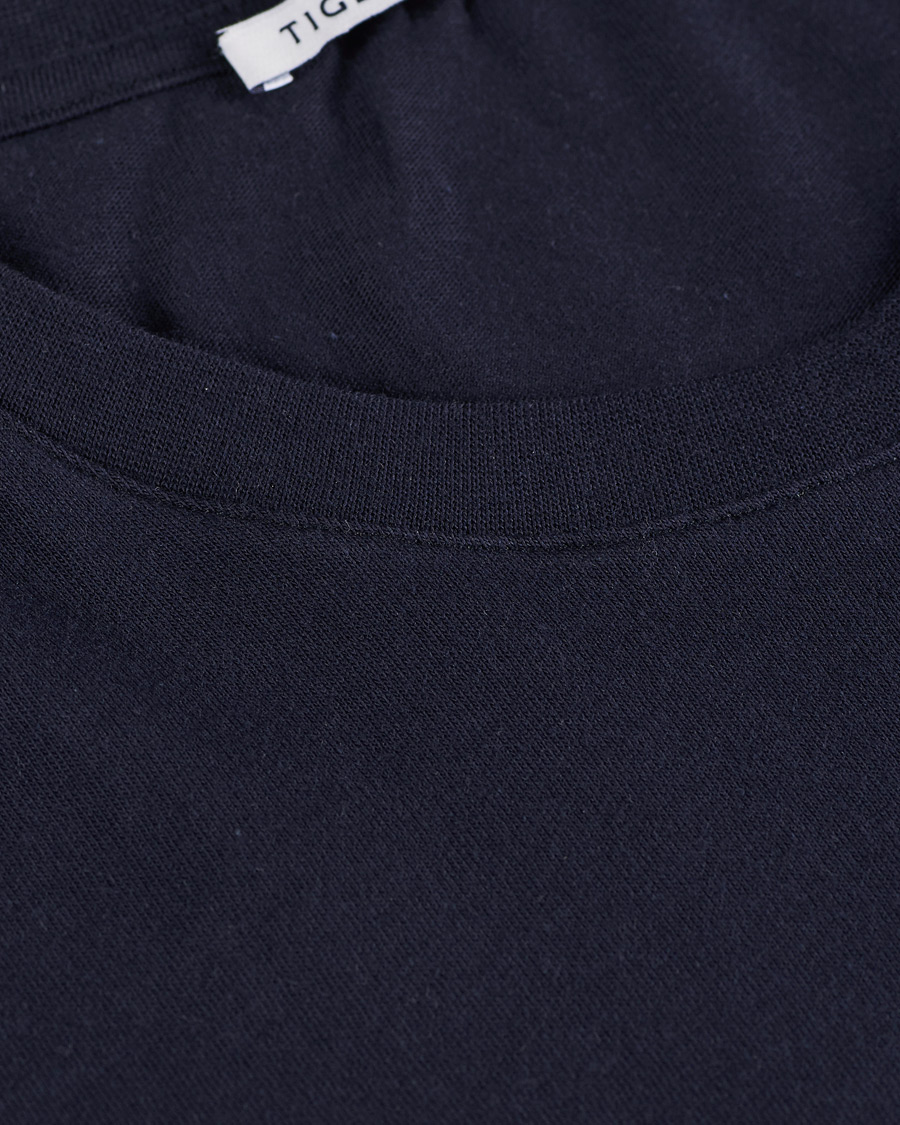 Men | T-Shirts | Tiger of Sweden | Pro Cotton Logo Tee Light Ink