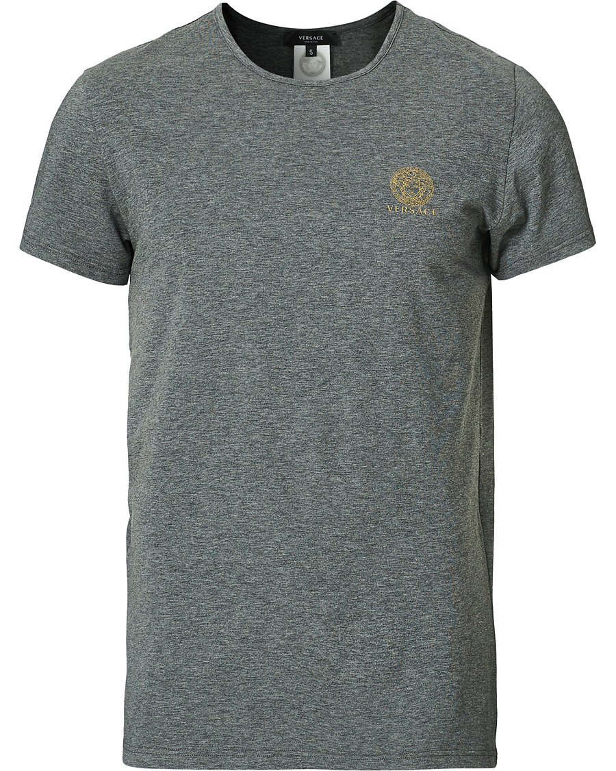 Men | T-Shirts | Versace | Medusa Tee Grey Melange