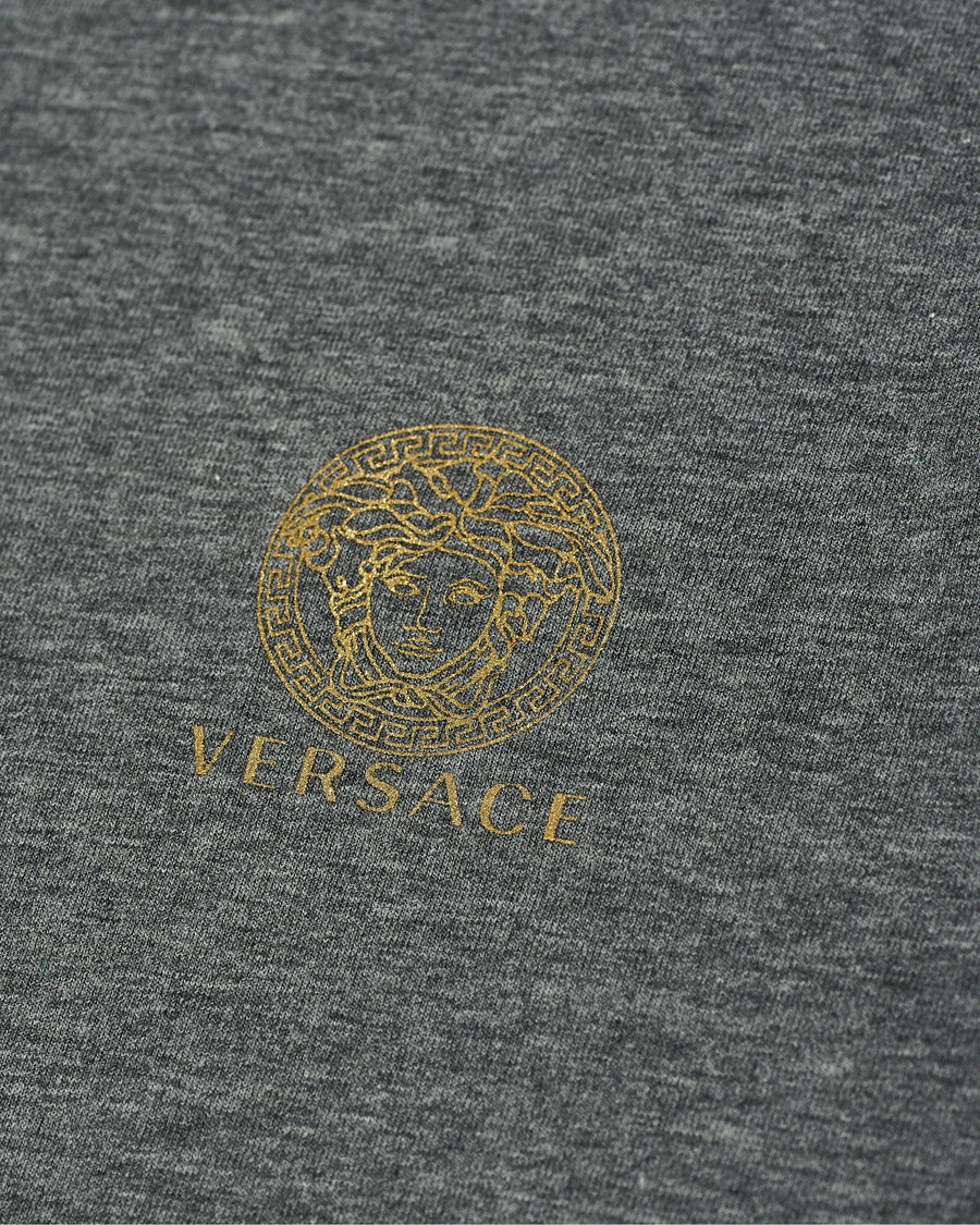 Men | T-Shirts | Versace | Medusa Tee Grey Melange
