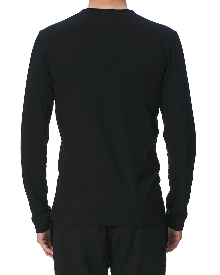 Men | T-Shirts | Versace | Medusa Long Sleeve Tee Black