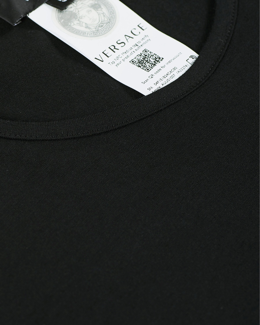 Men | T-Shirts | Versace | Medusa Long Sleeve Tee Black