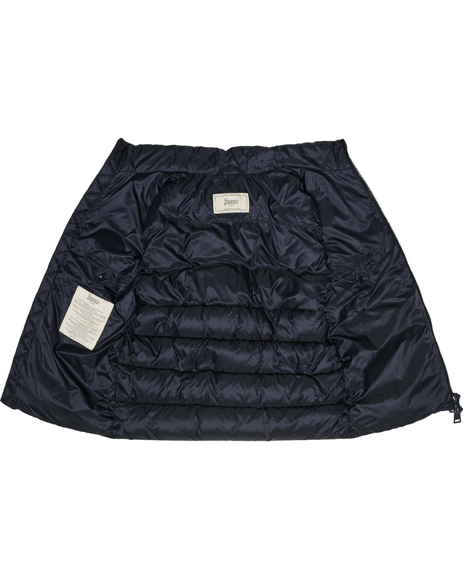 Men | Coats & Jackets | Herno | Globe Down Puffer Gilet Navy 46