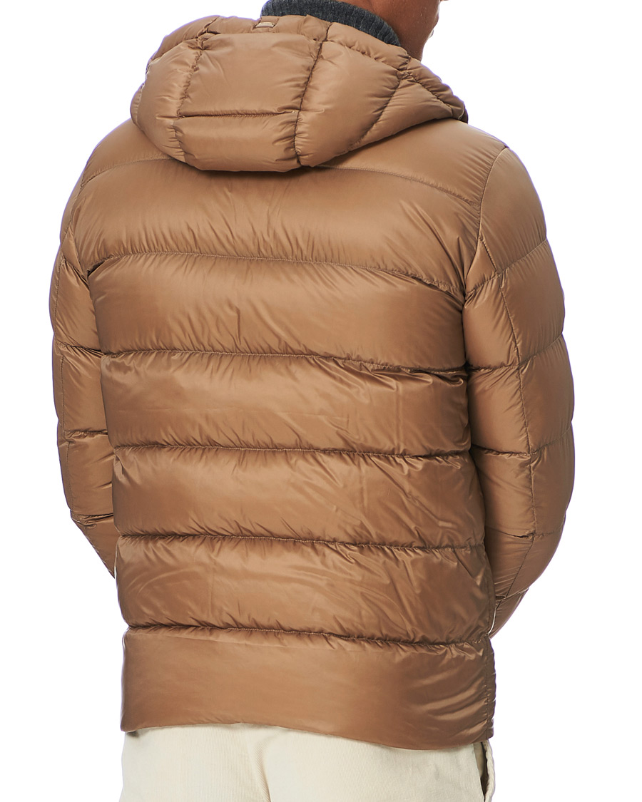 Men | Coats & Jackets | Herno | Globe Down Puffer Jacket Camel 46