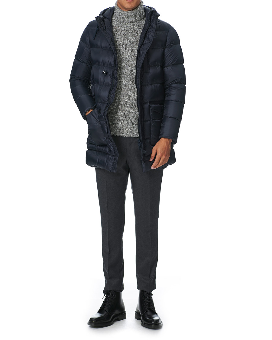 Men | Coats & Jackets | Herno | Globe Down Parka Navy 46