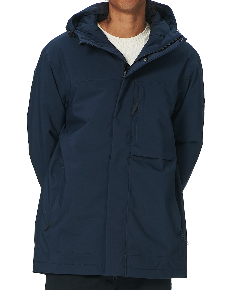 Men | Coats & Jackets | Peak Performance | Unified Hooded Jacket Blue Shadow
