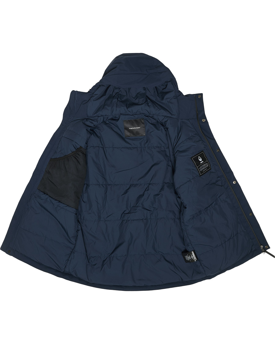 Men | Coats & Jackets | Peak Performance | Unified Hooded Jacket Blue Shadow