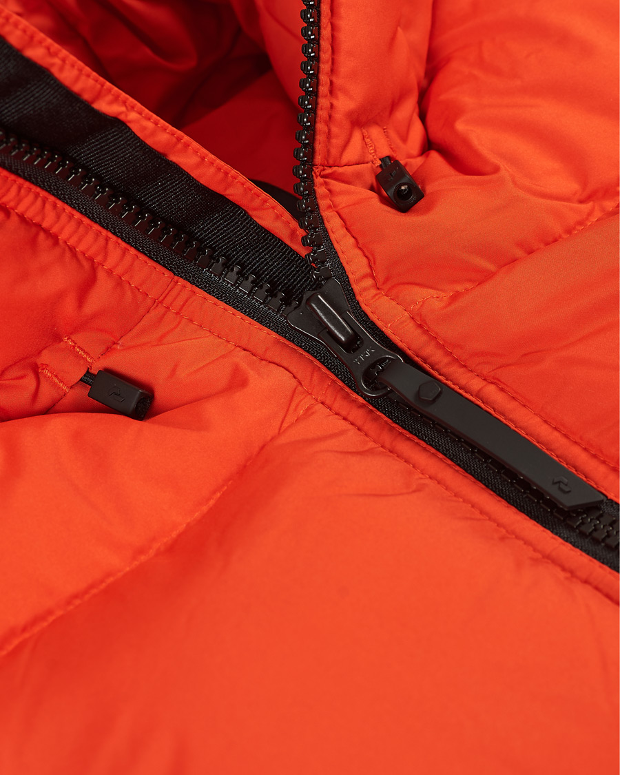 Men | Coats & Jackets | Peak Performance | Rivel Down Hooded Jacket Orange
