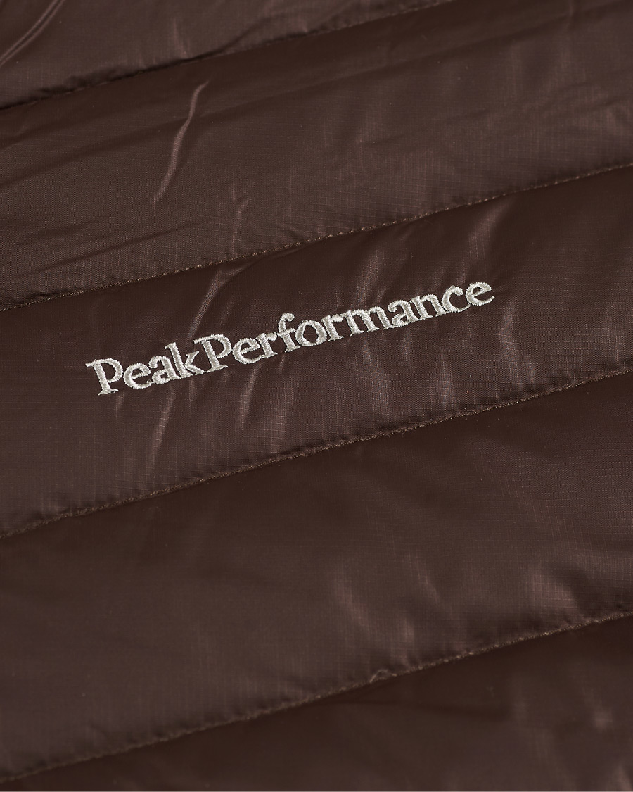 Men | Coats & Jackets | Peak Performance | Frost Liner Down Hooded Jacket Ridge Rock