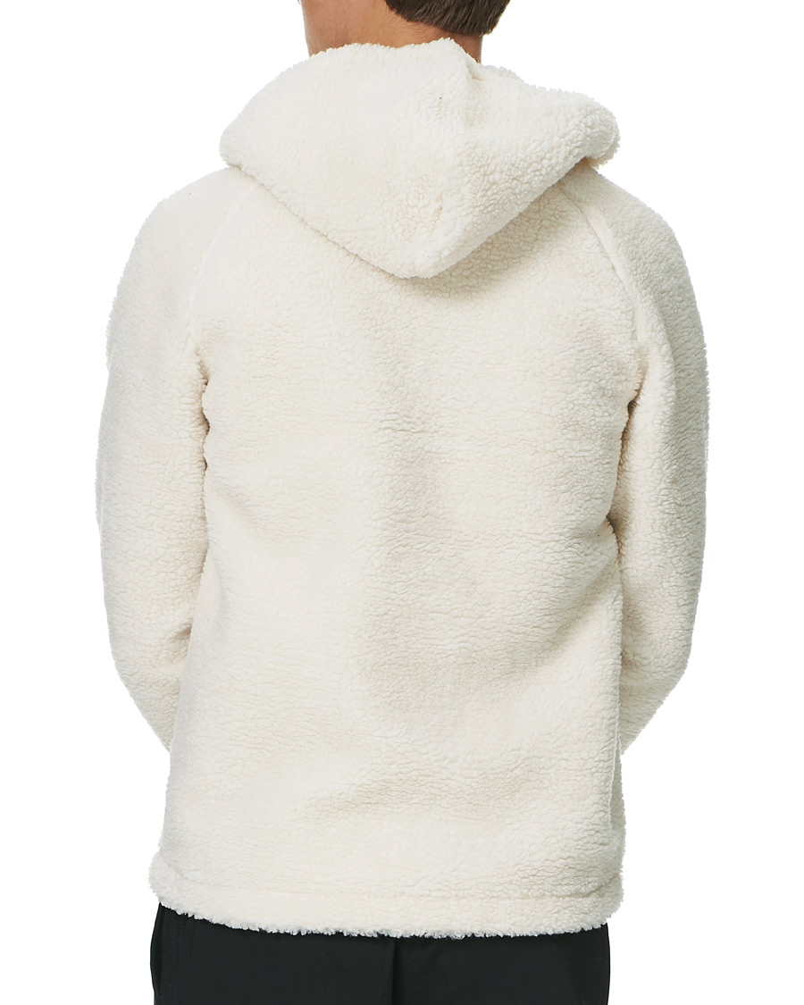 Men | Sweaters & Knitwear | Peak Performance | Original Pile Zip Hood Off white
